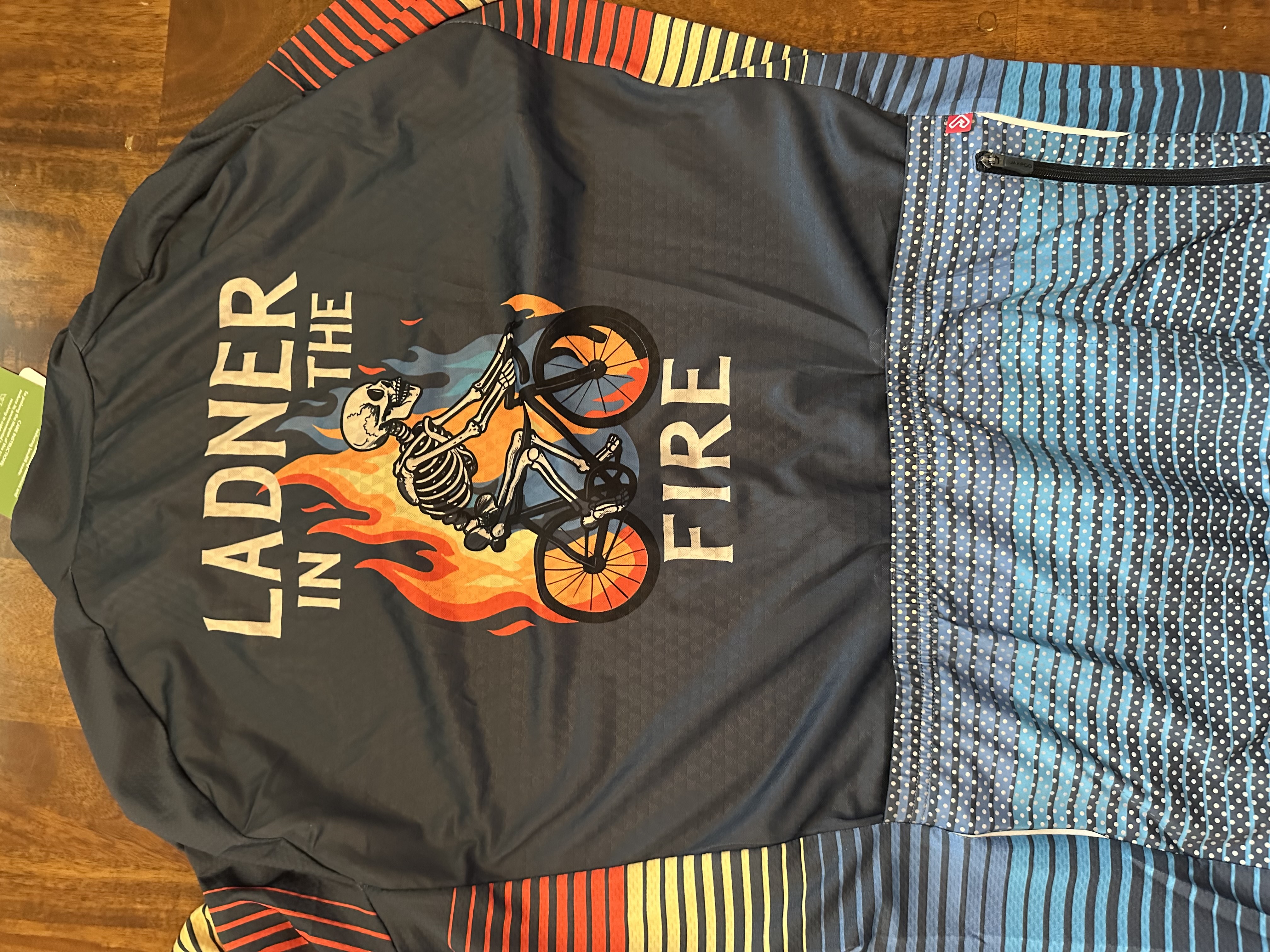 Ladner in the Fire Cycling Jersey